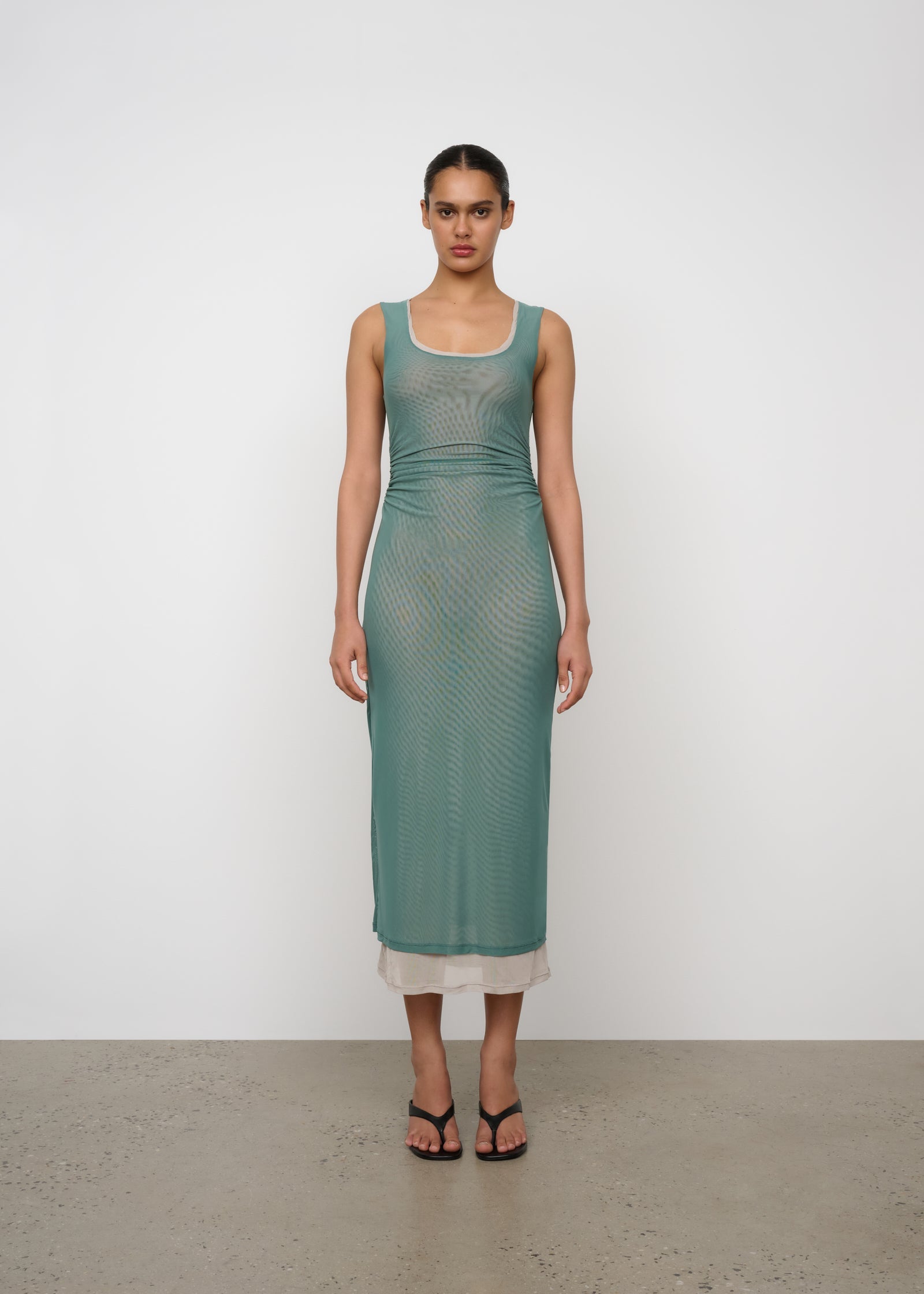 Ser Dress | Teal / Sage