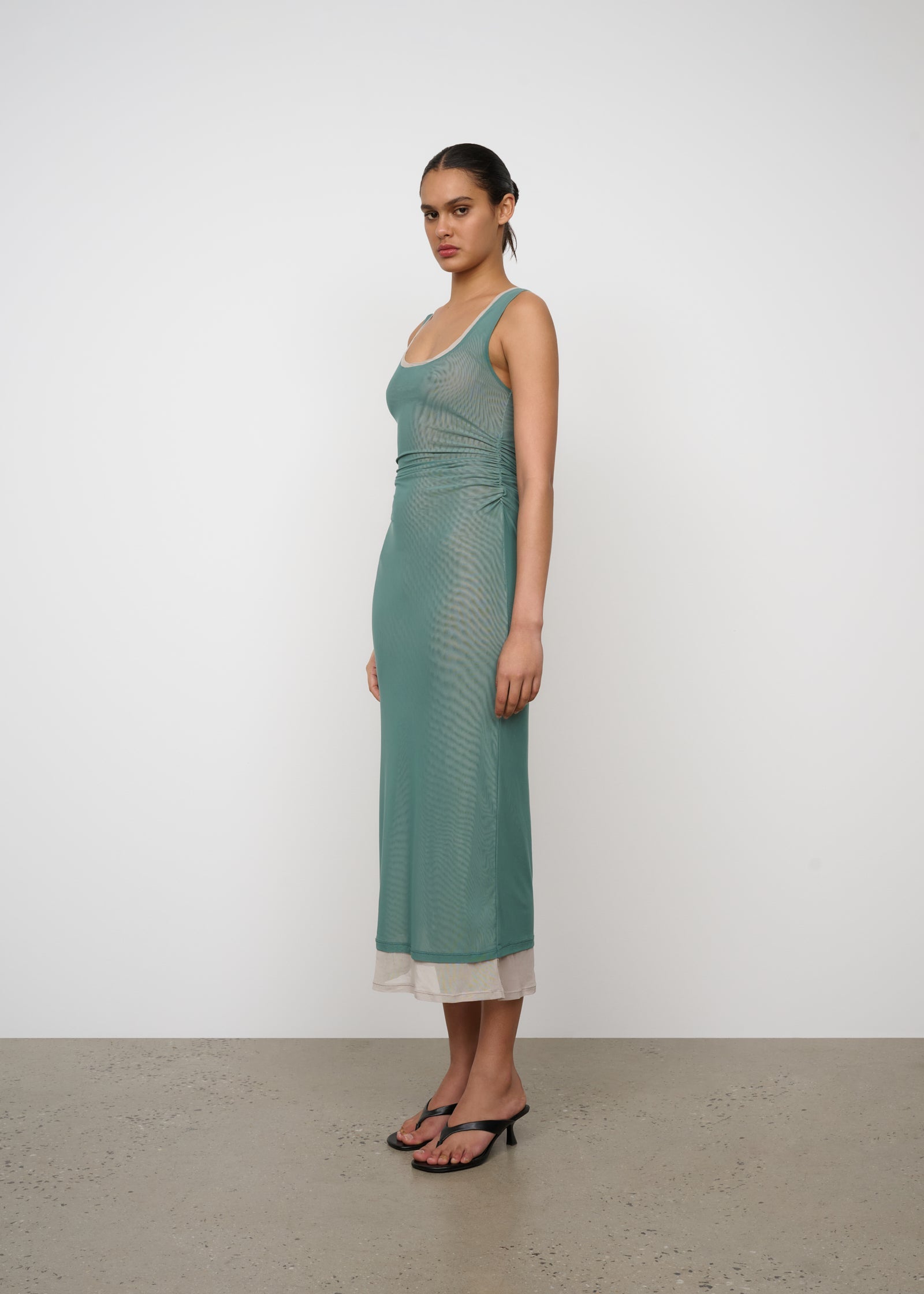 Ser Dress | Teal / Sage