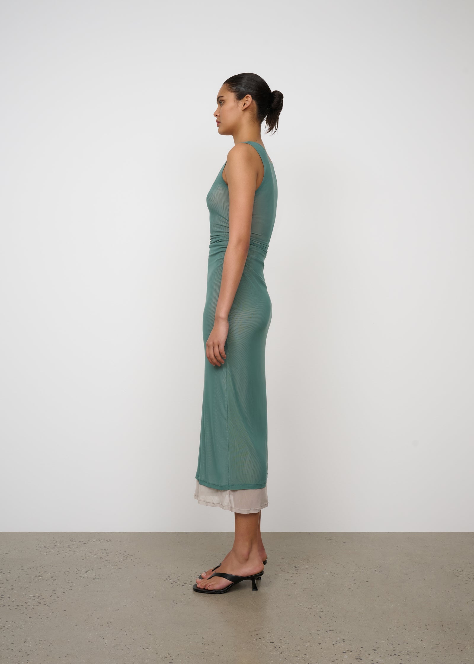 Ser Dress | Teal / Sage