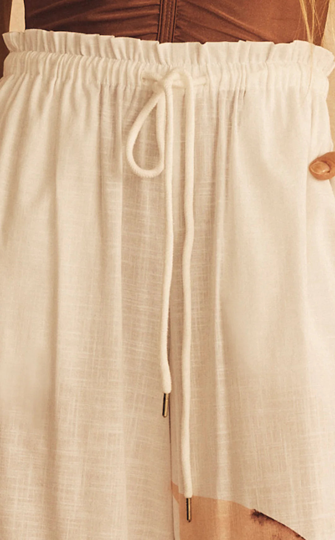 Stillsta Gathered Wide Leg Pant