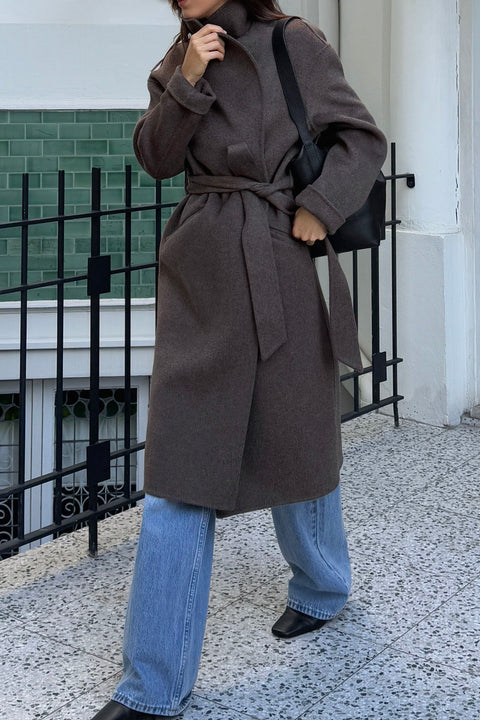 Sadie Coat | Cocoa Marle