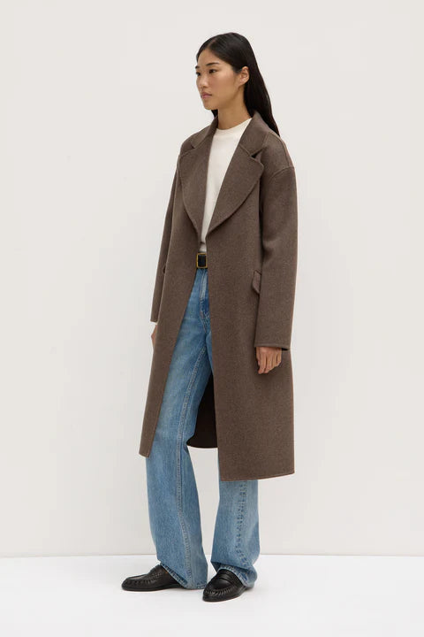 Sadie Coat | Cocoa Marle