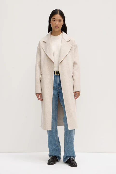 Sadie Coat | Oat Marle