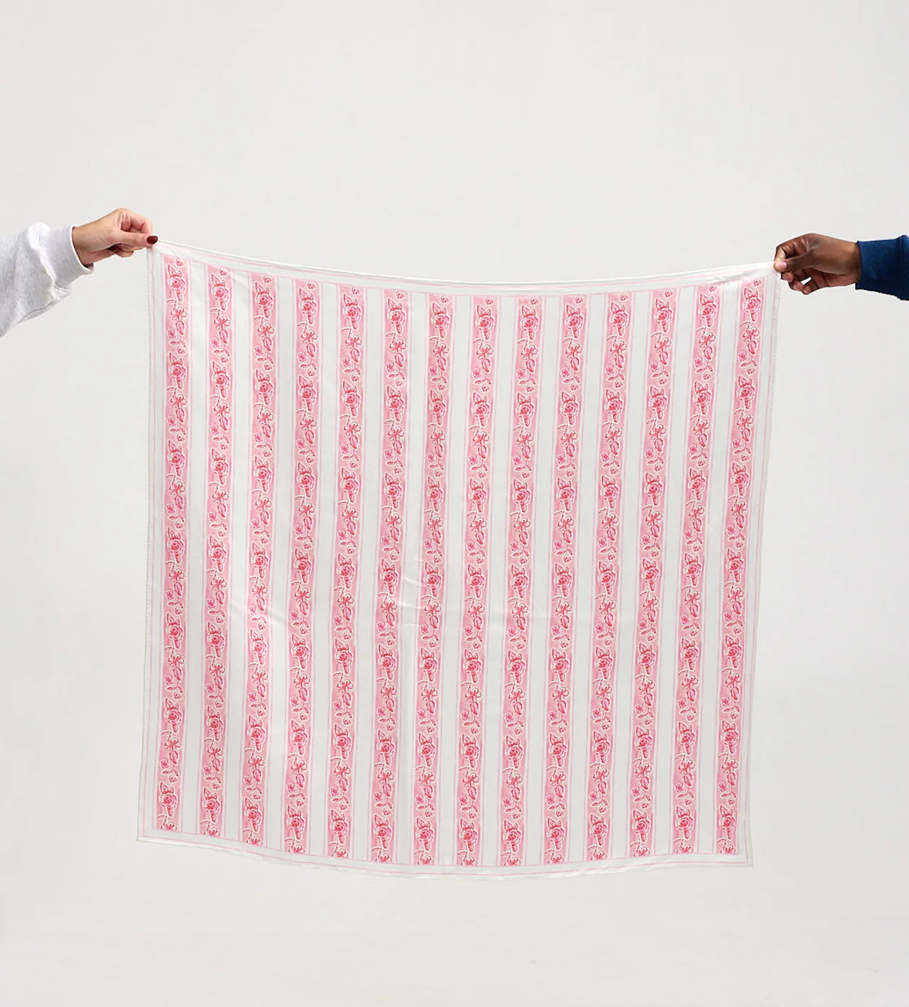 Gia Scarf | Peony Stripe