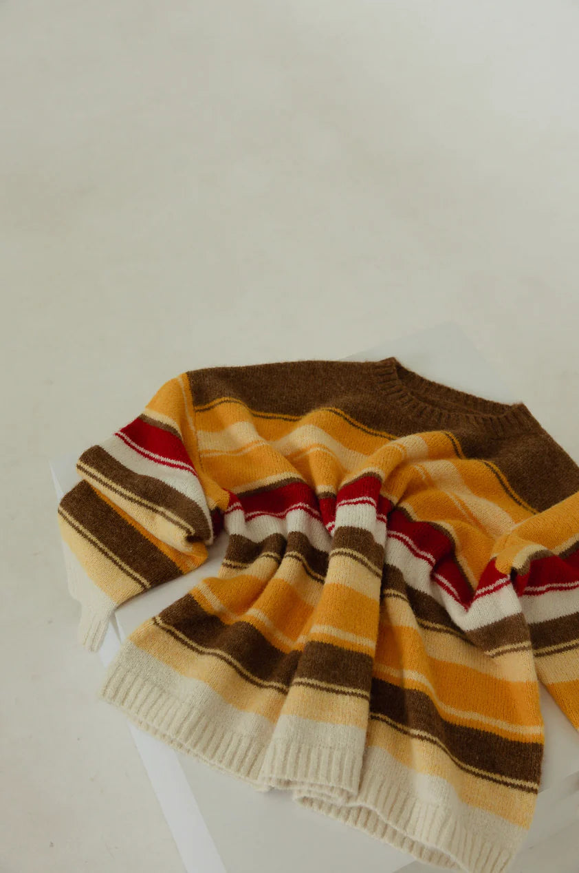 Isabel Knit - Autumn Stripe