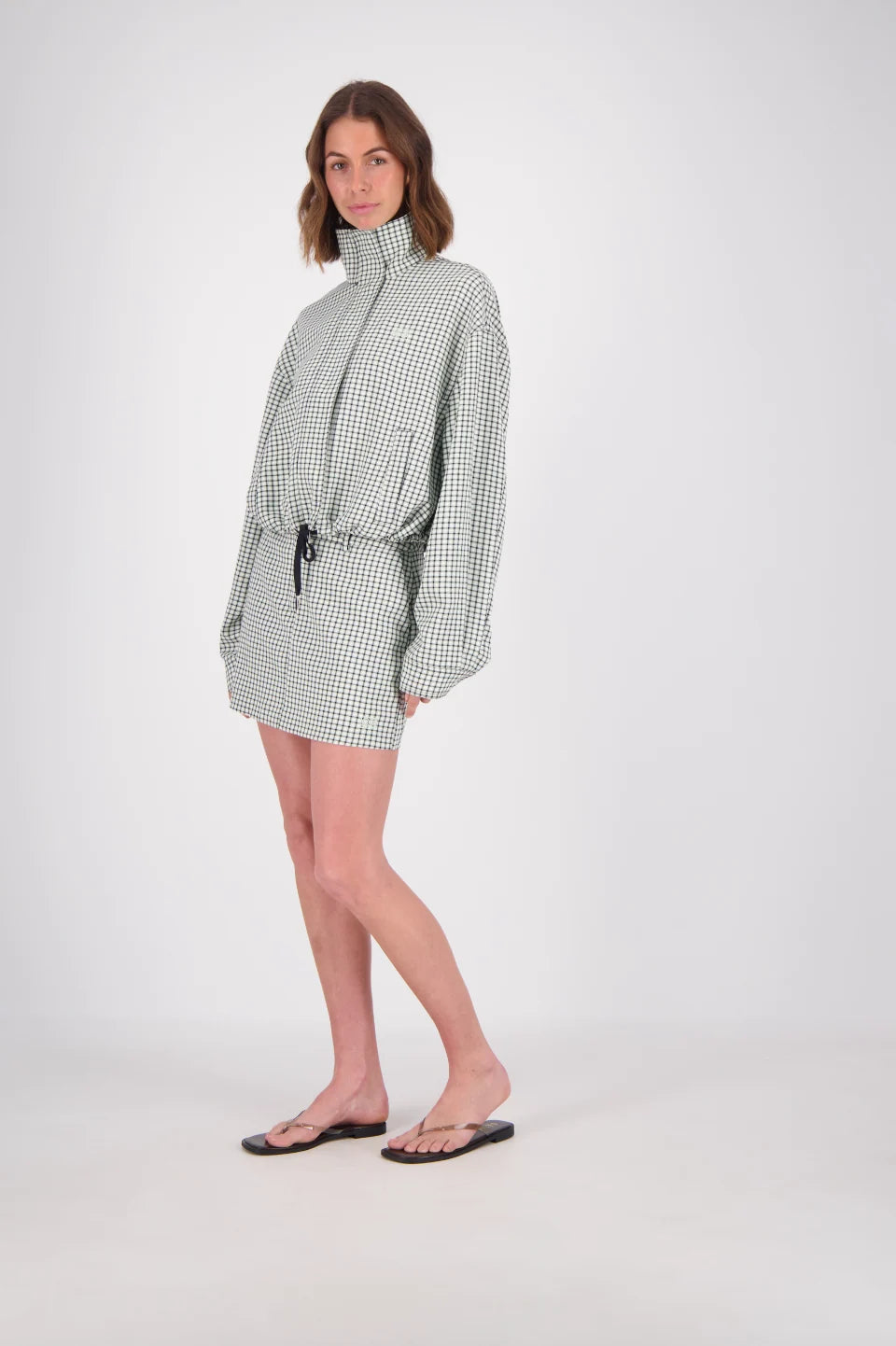 Villa Bomber Jacket | White Mint
