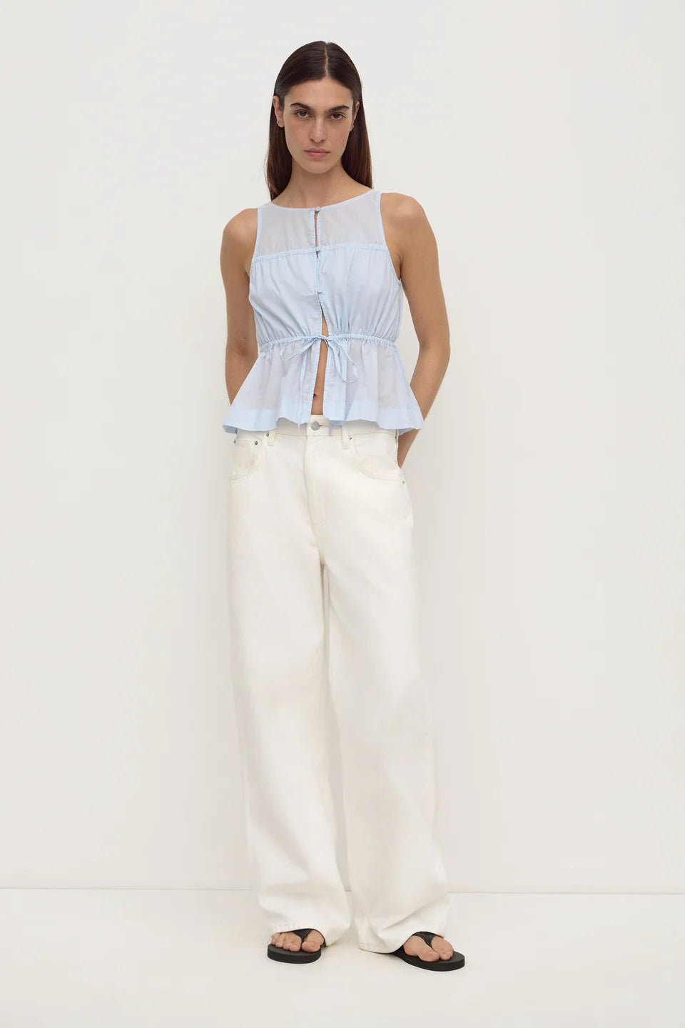 Suzie Top | Powder Blue