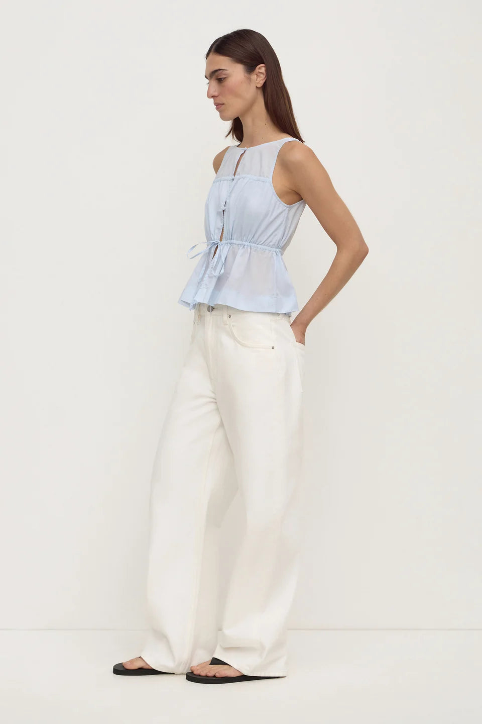 Suzie Top | Powder Blue