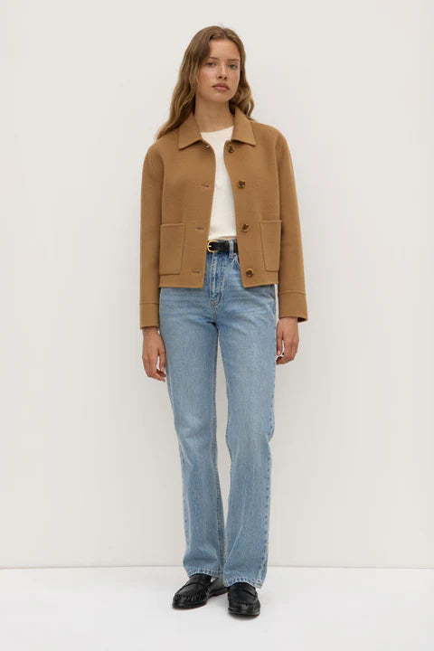 Tasmin Wool Jacket | Camel