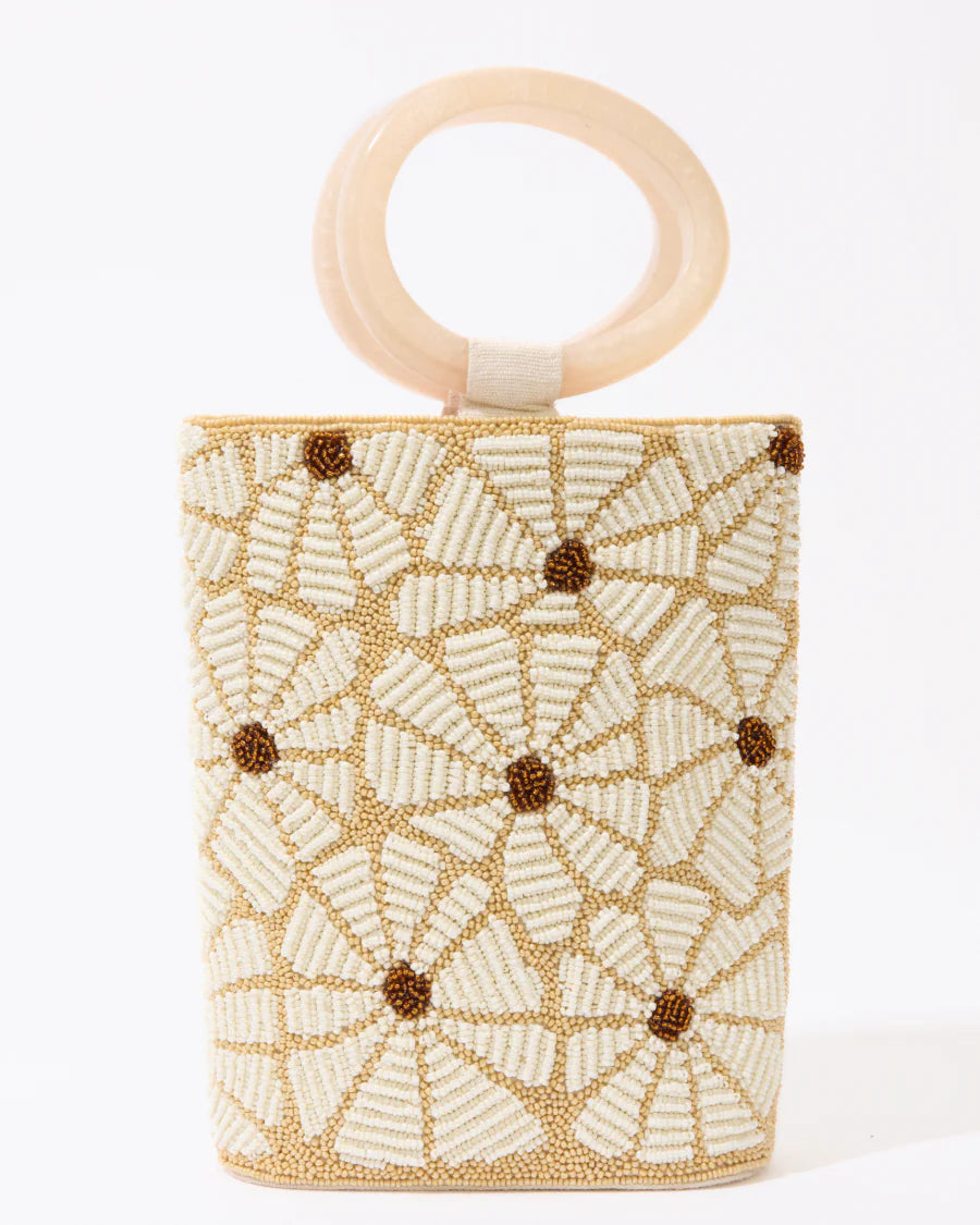 Still Bloom Beaded Bag