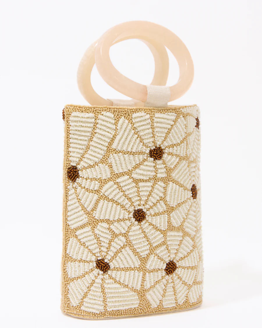Still Bloom Beaded Bag