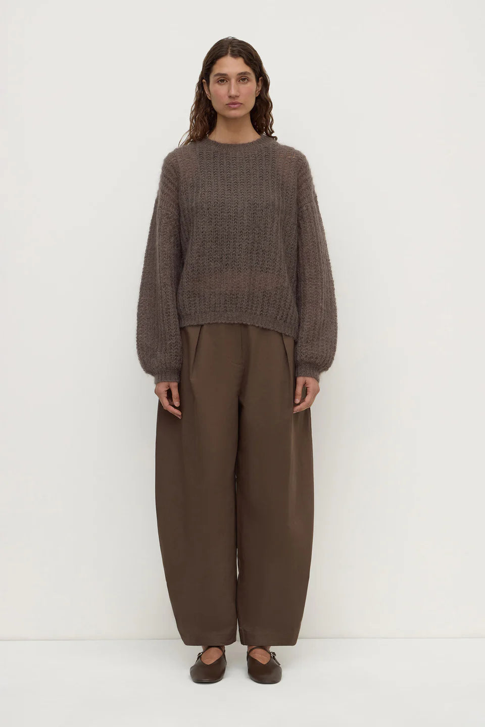 Tulsar Mohair Knit | Bark