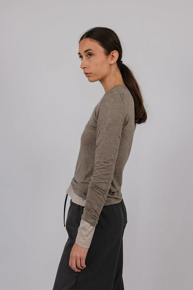 Nelson Tee | Stone