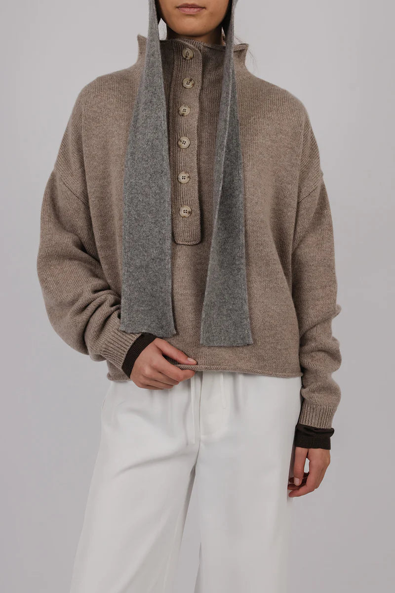 Hilary Cashmere and Wool | Brown