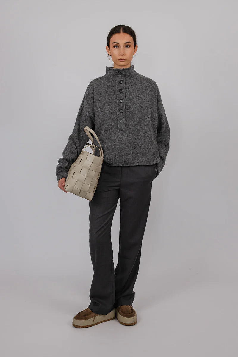 Hilary Cashmere and Wool | Grey