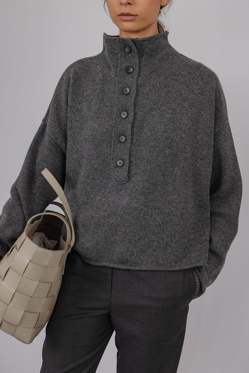 Hilary Cashmere and Wool | Grey