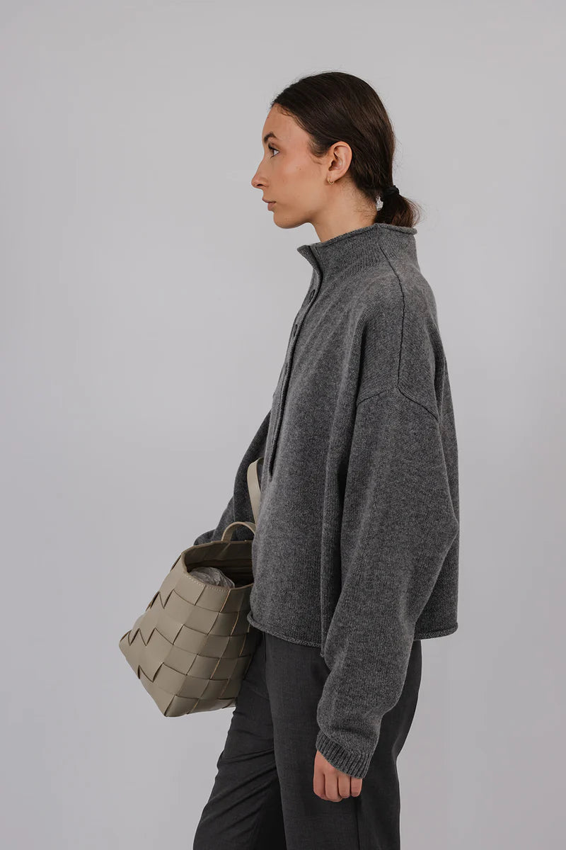 Hilary Cashmere and Wool | Grey
