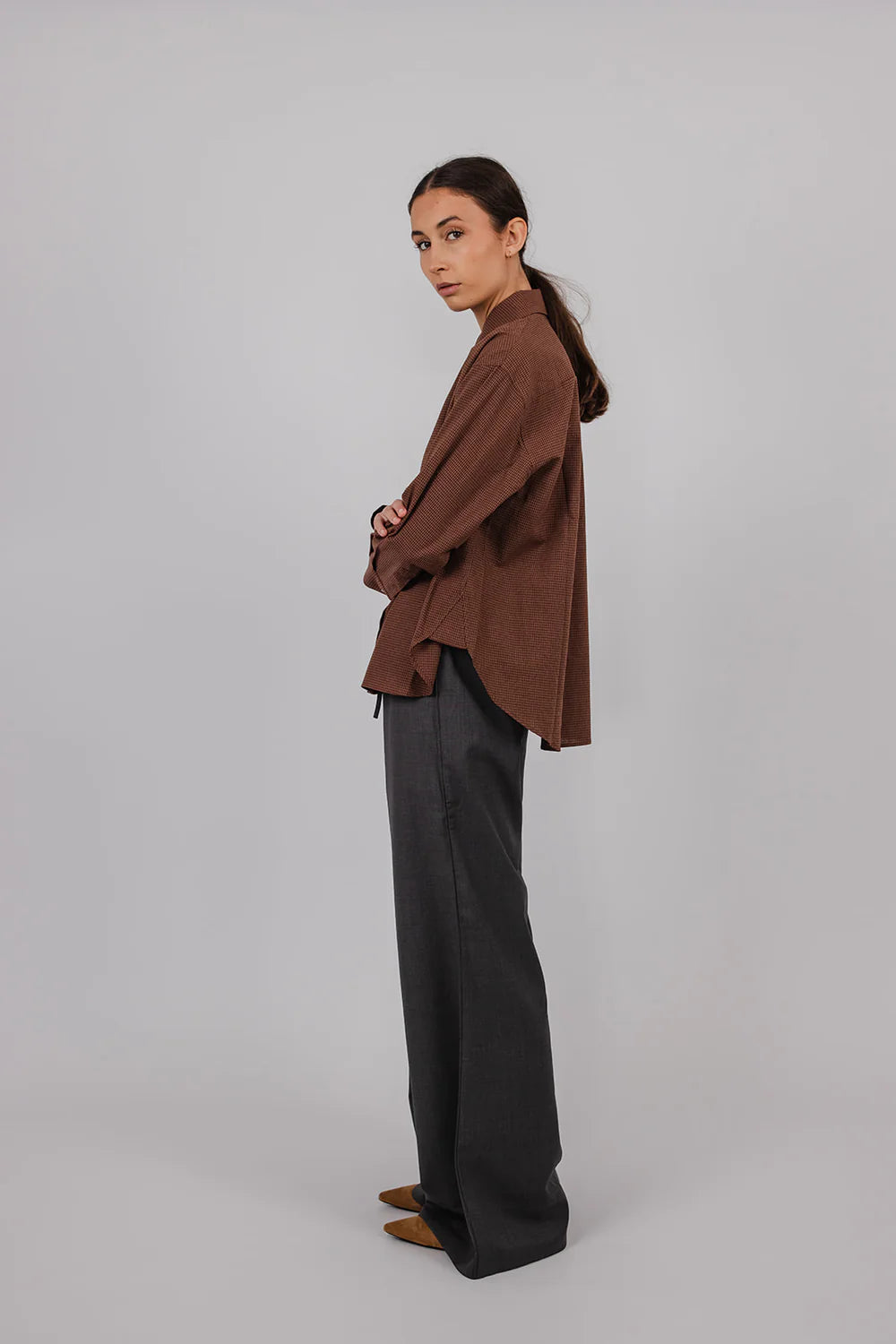Raf Pant in Fine Suiting | Grey