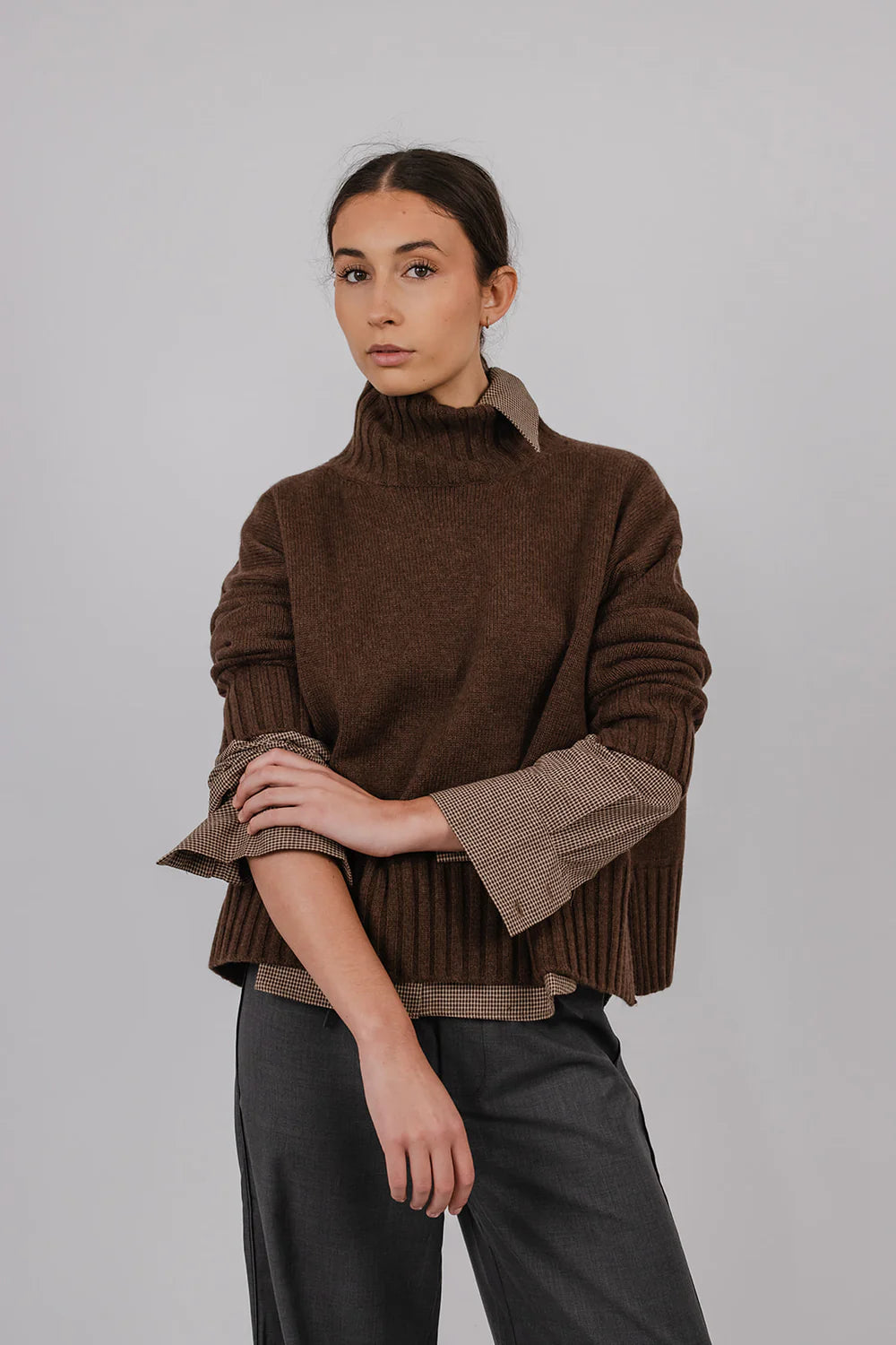 Fred in Cashmere & Wool | Black Tea