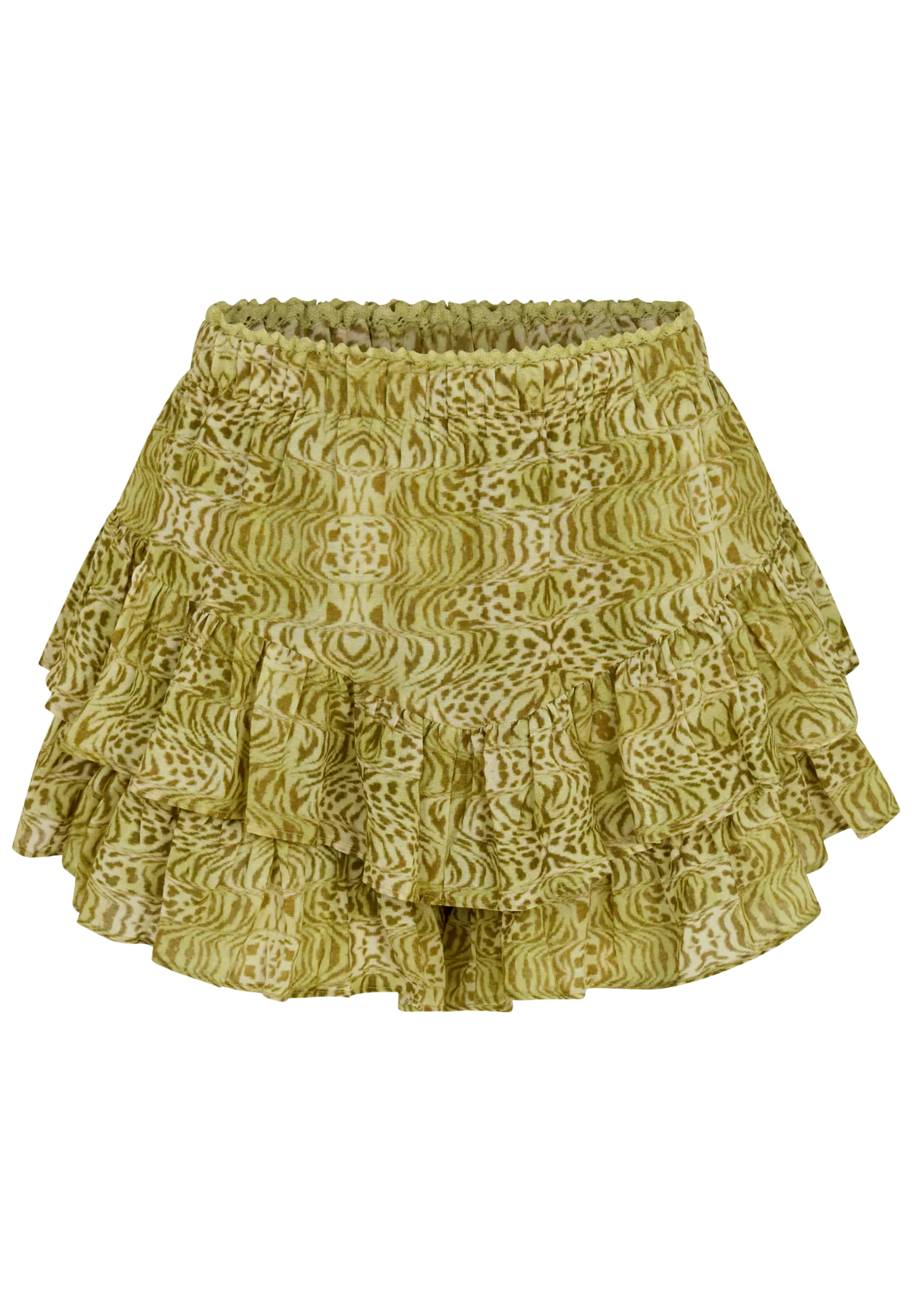Viper Fae Frill Skort | Pistachio
