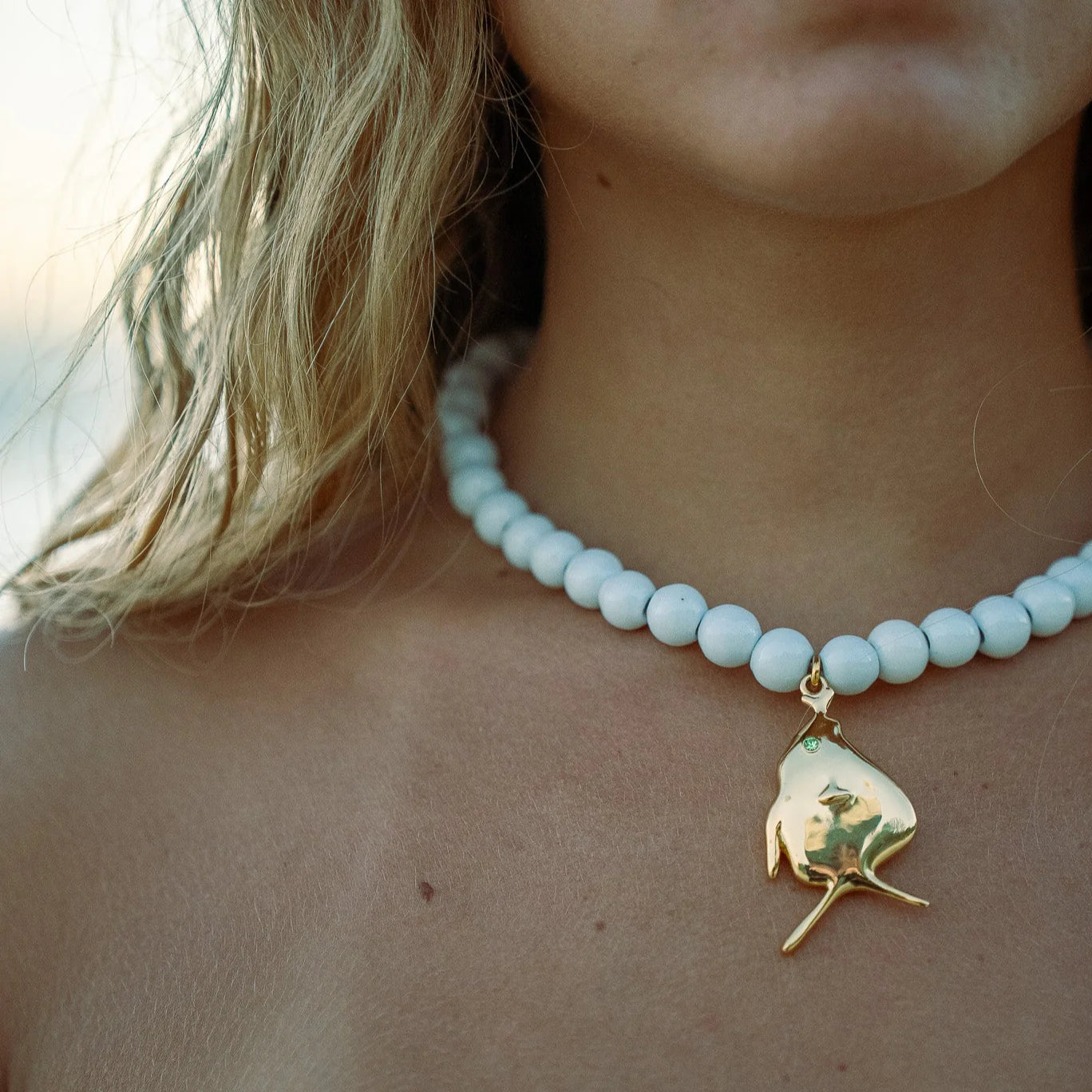 Vicky Necklace | White