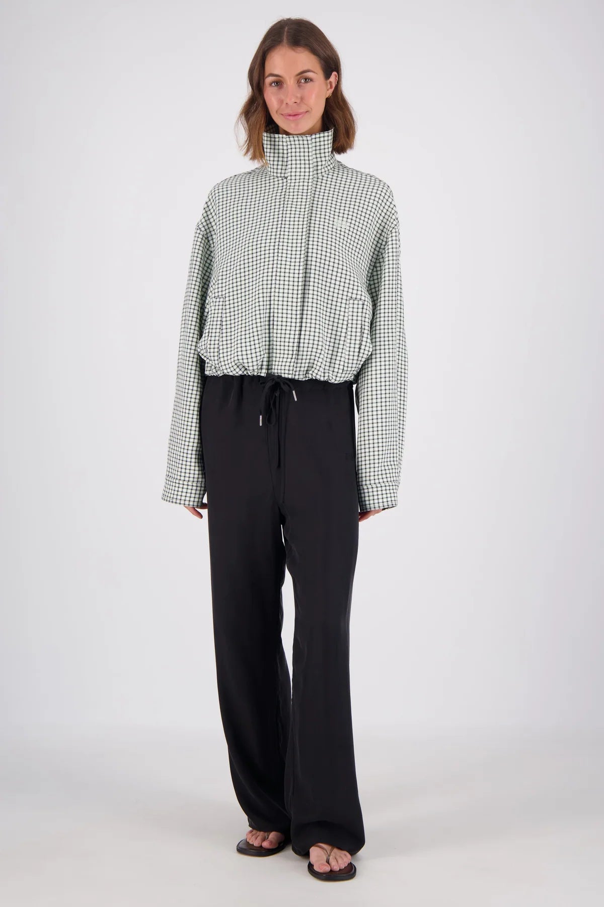 Villa Bomber Jacket | White Mint