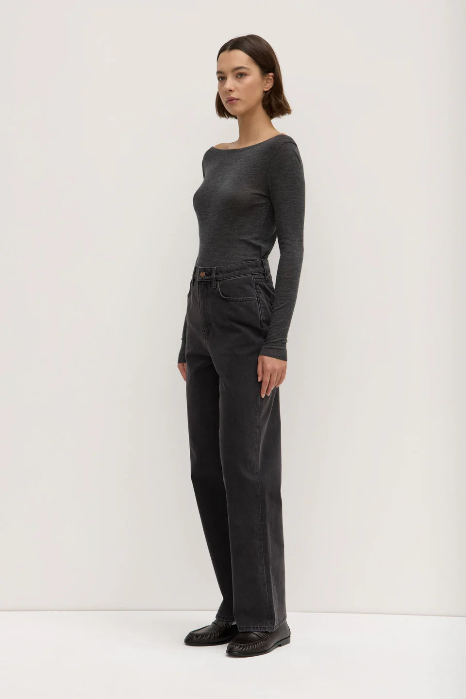 Vintage Straight Jean | Vintage Black