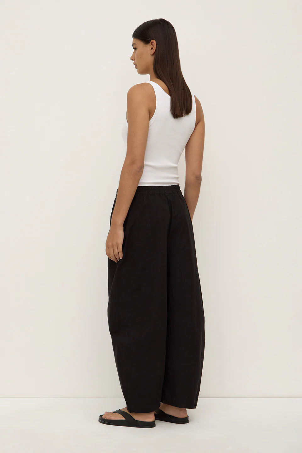 Lola Barrel Pant | Black