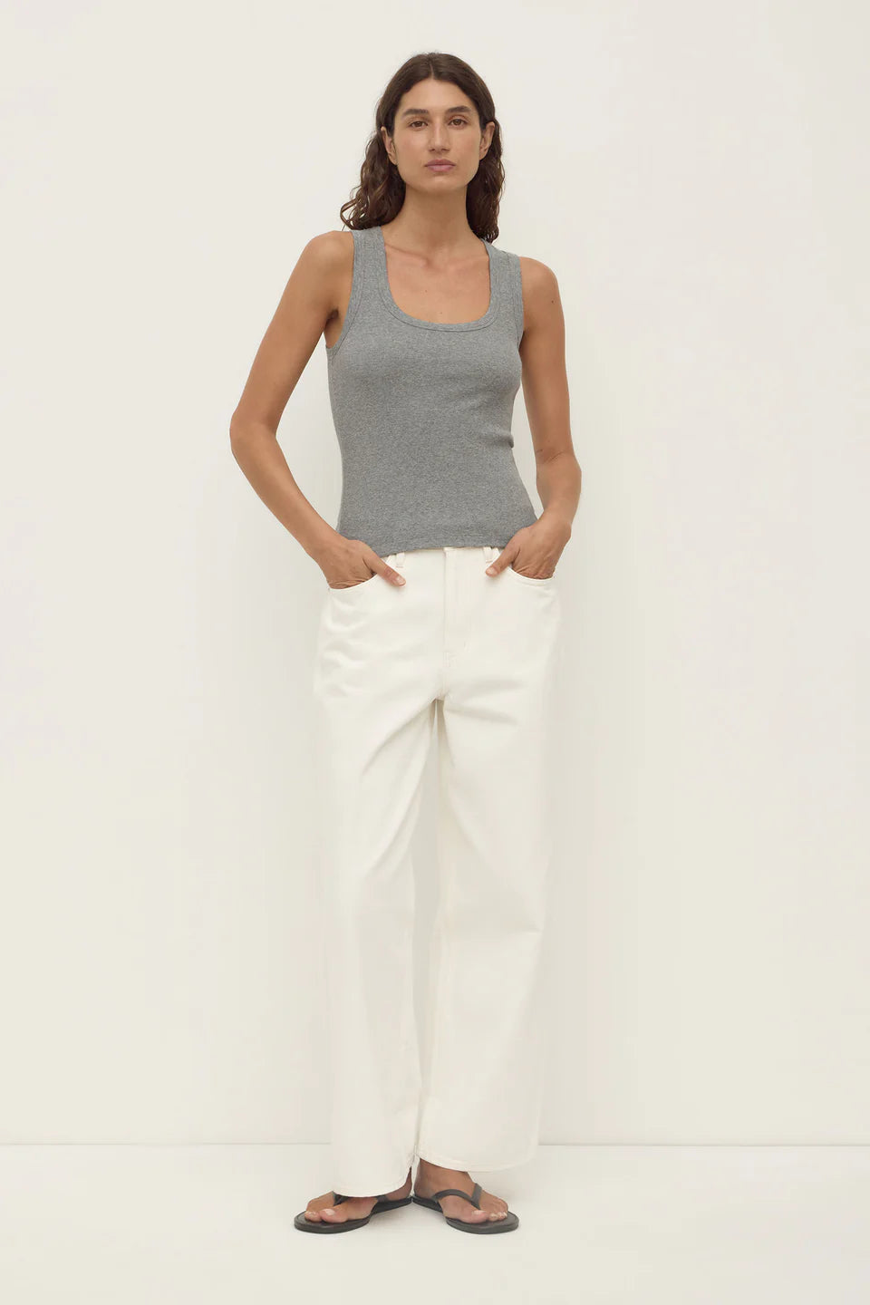 Womens Boyfriend Jeans | Vintage White