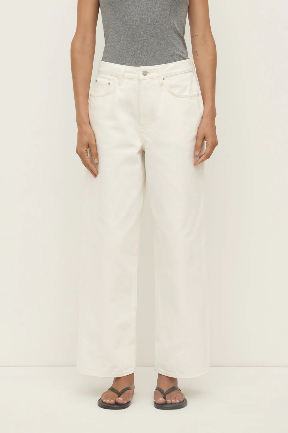 Womens Boyfriend Jeans | Vintage White
