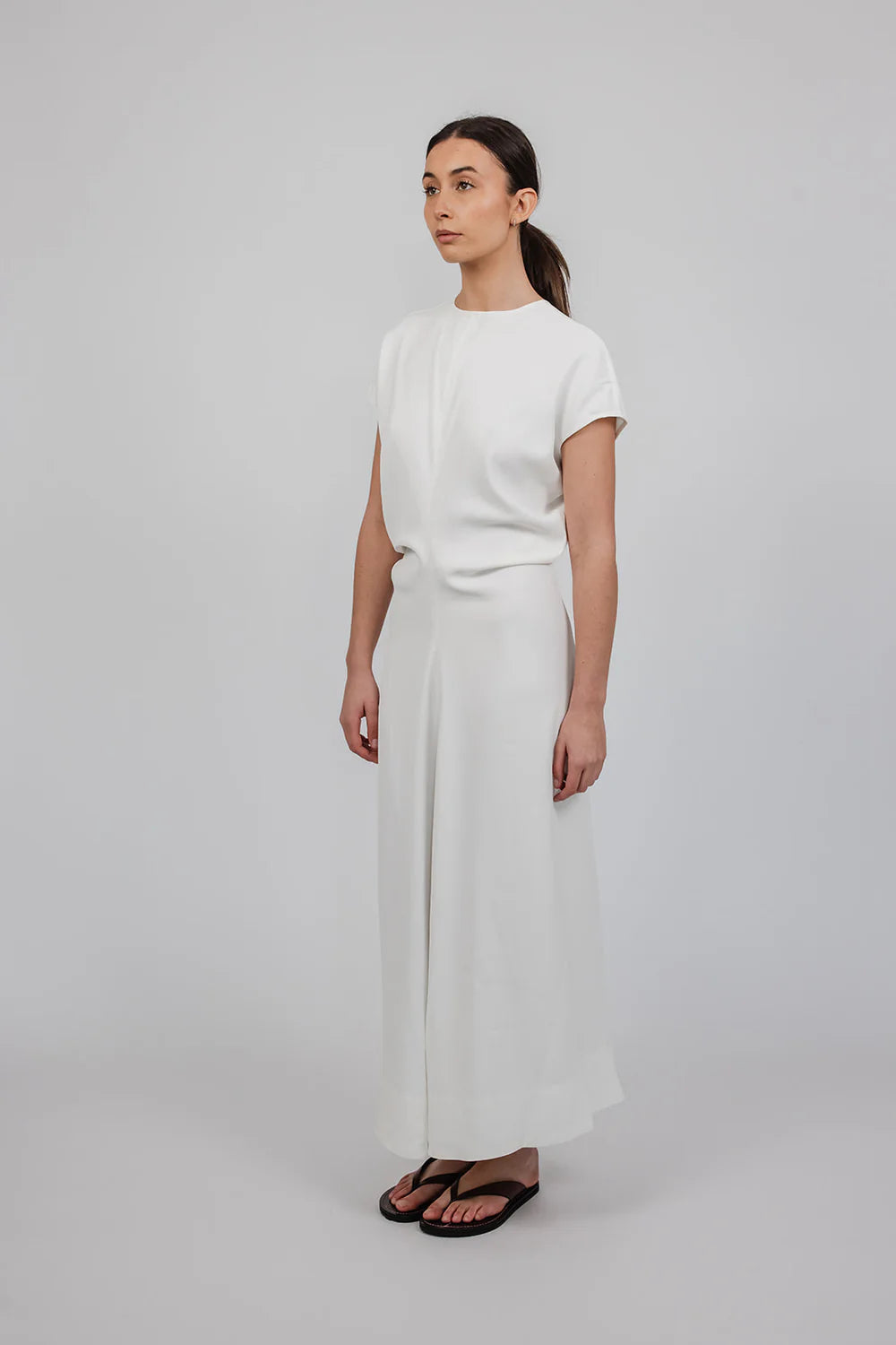 Cleo Dress | White