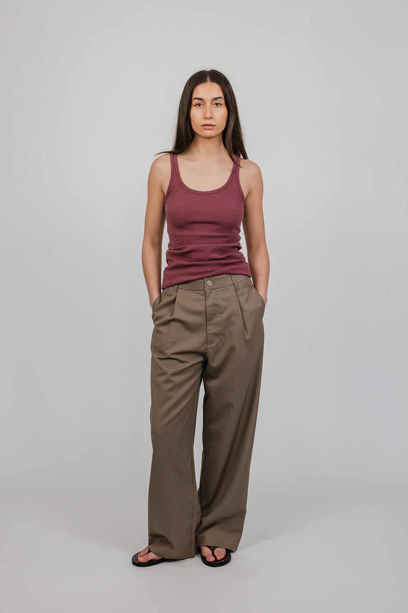 Billy Singlet | Dusty Pink