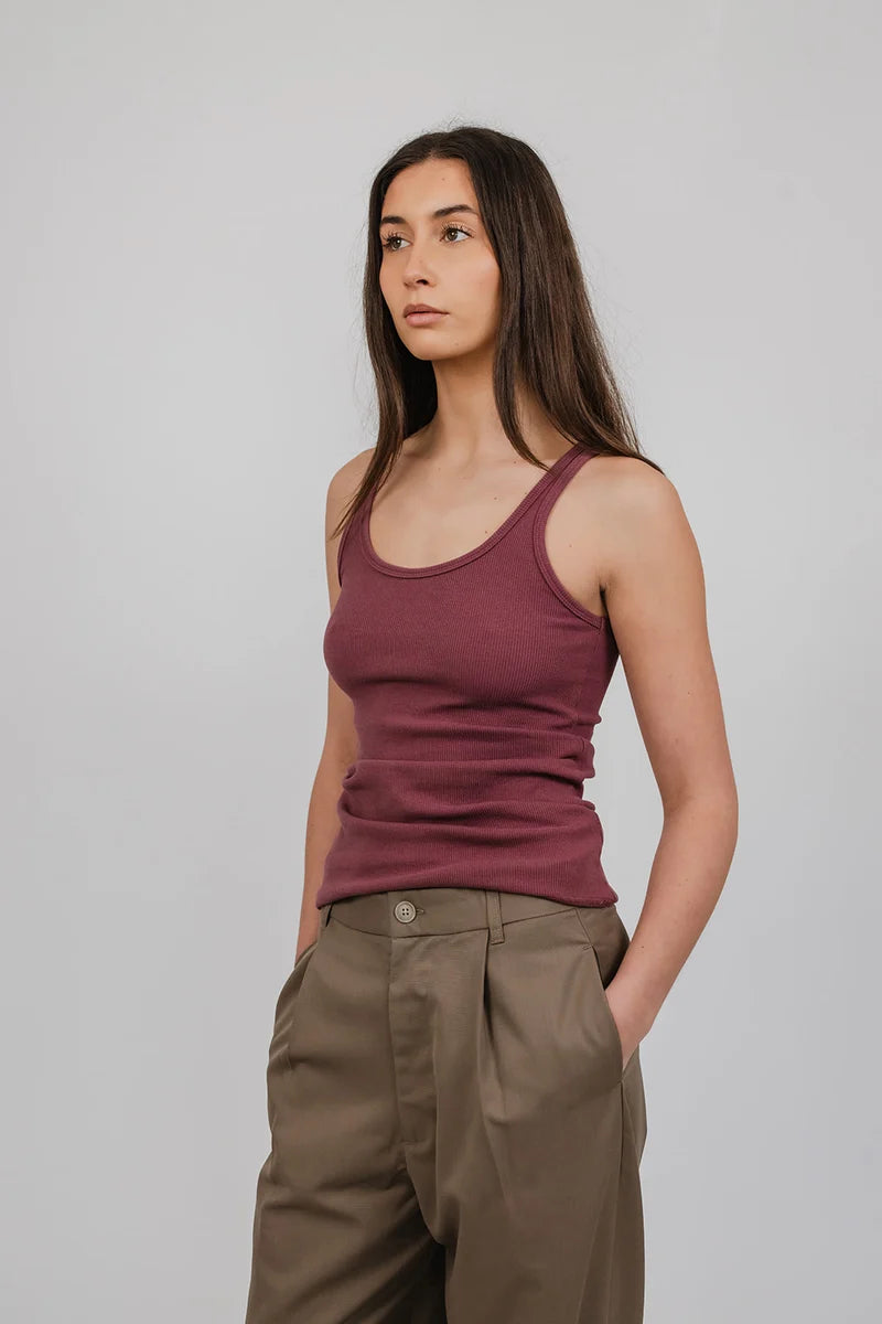 Billy Singlet | Dusty Pink