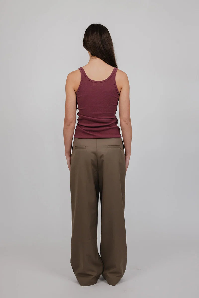 Billy Singlet | Dusty Pink