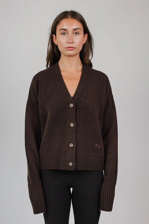Cardigan | Chocolate