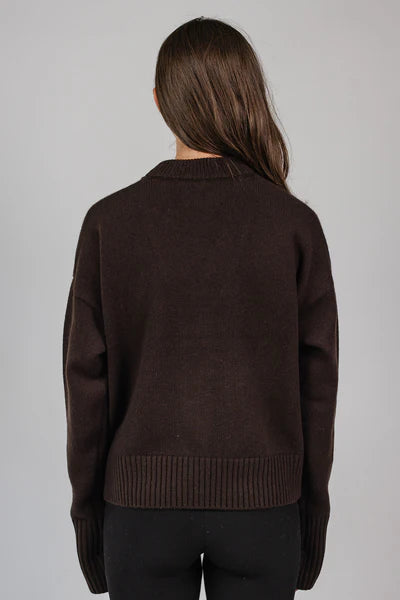 Cardigan | Chocolate