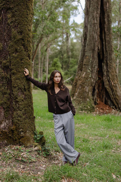 Cardigan | Chocolate