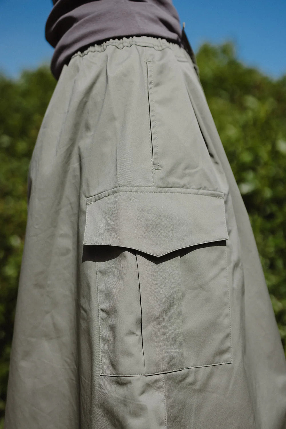 Grace Skirt | Grey Green