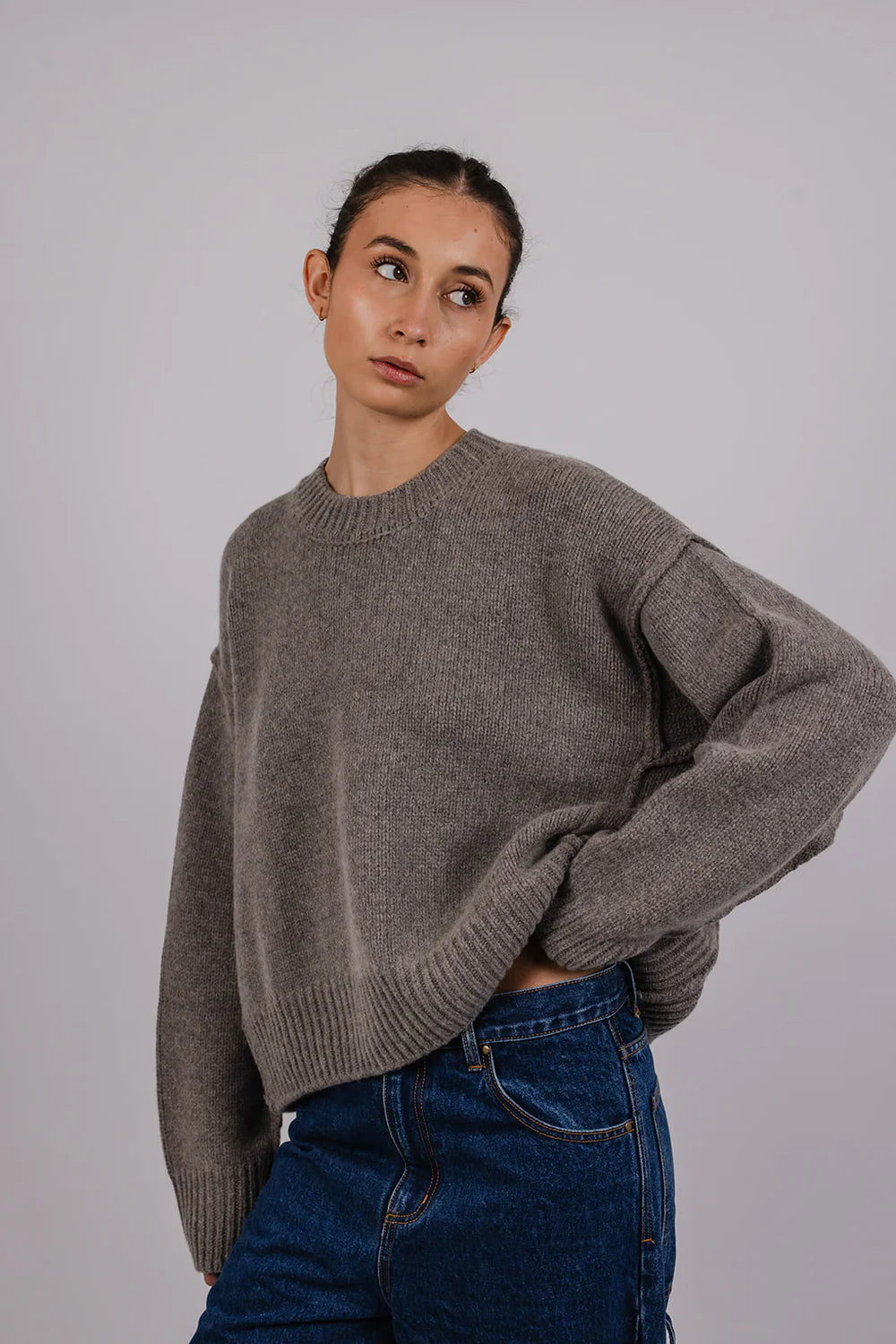 Hannah in Cashmere & Wool | Twiggy