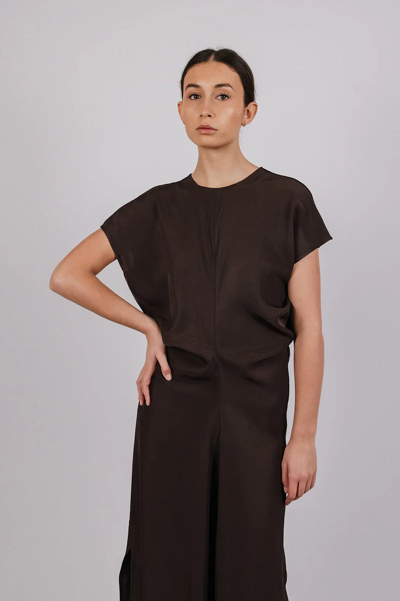 Cleo Dress | Chocolate