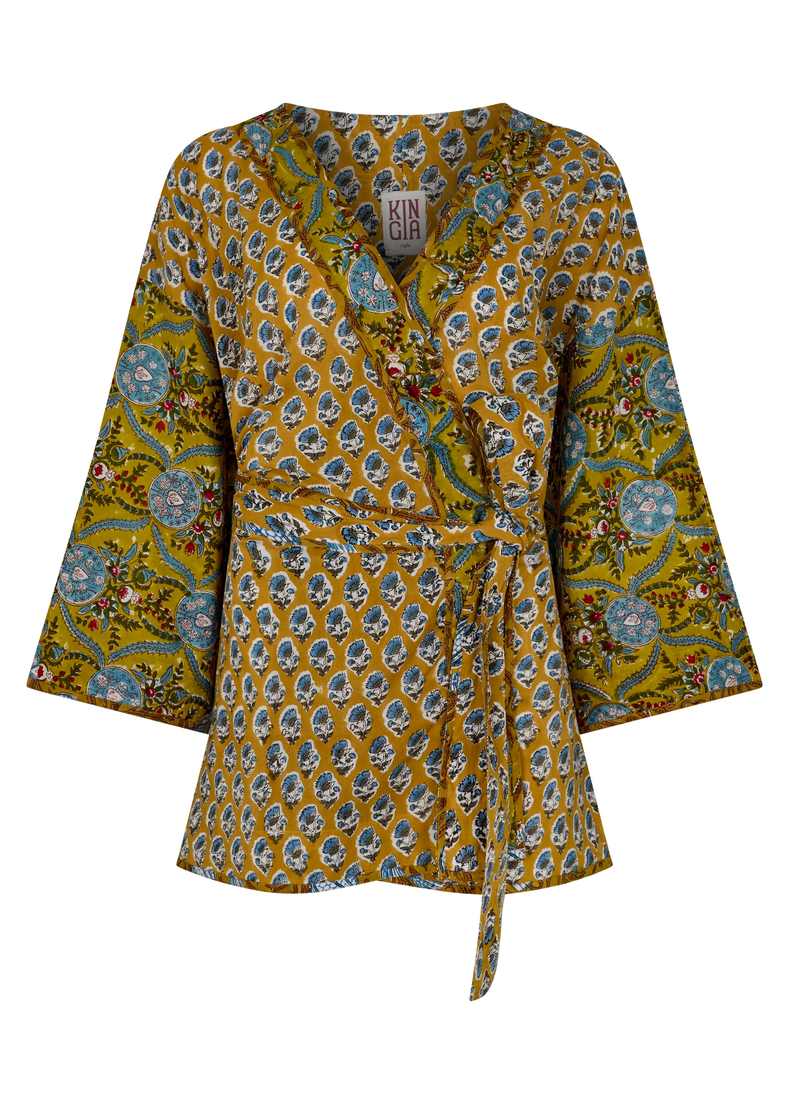 Zoya Block Print Souvenir Kimono