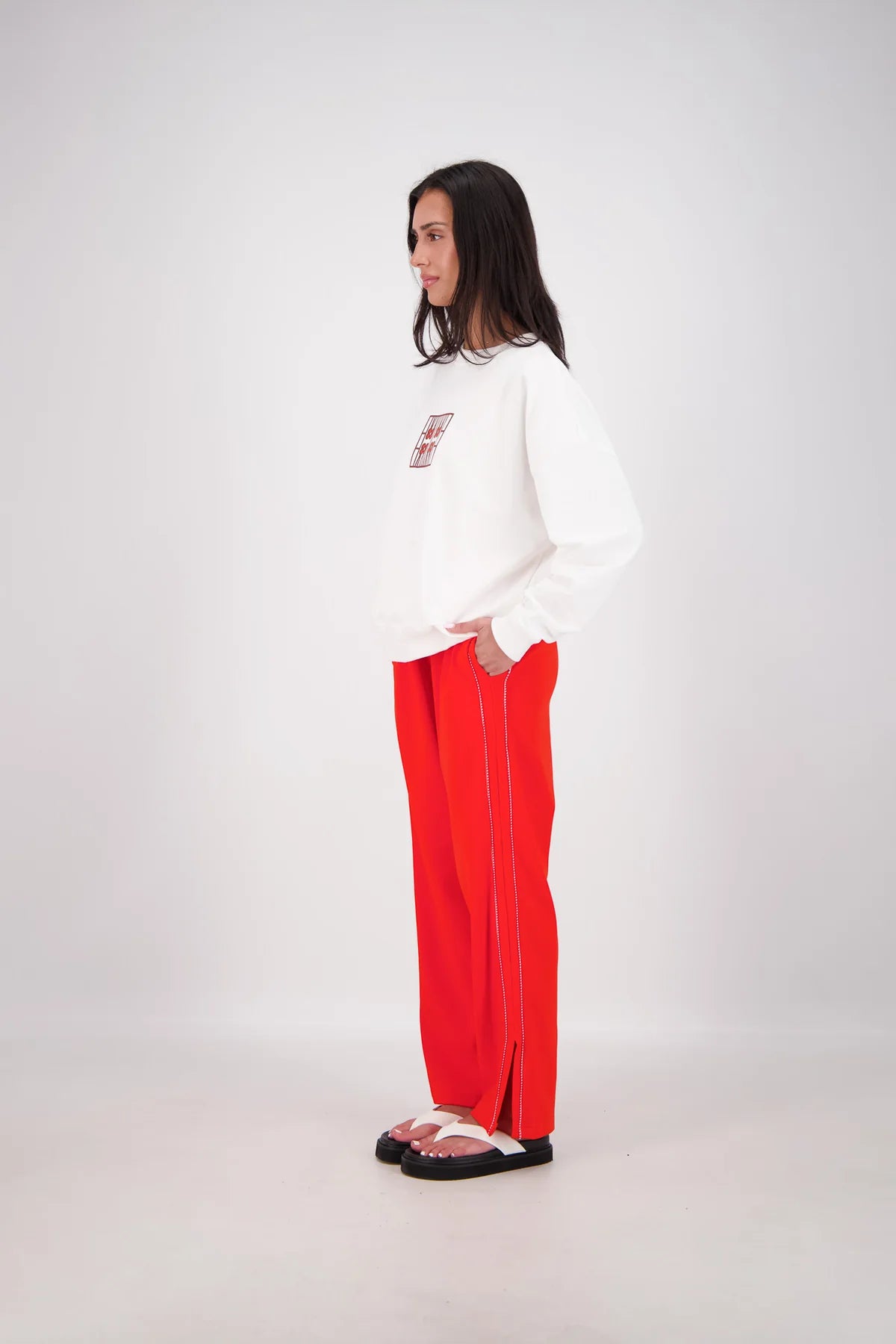 Back Home Sweatshirt | White