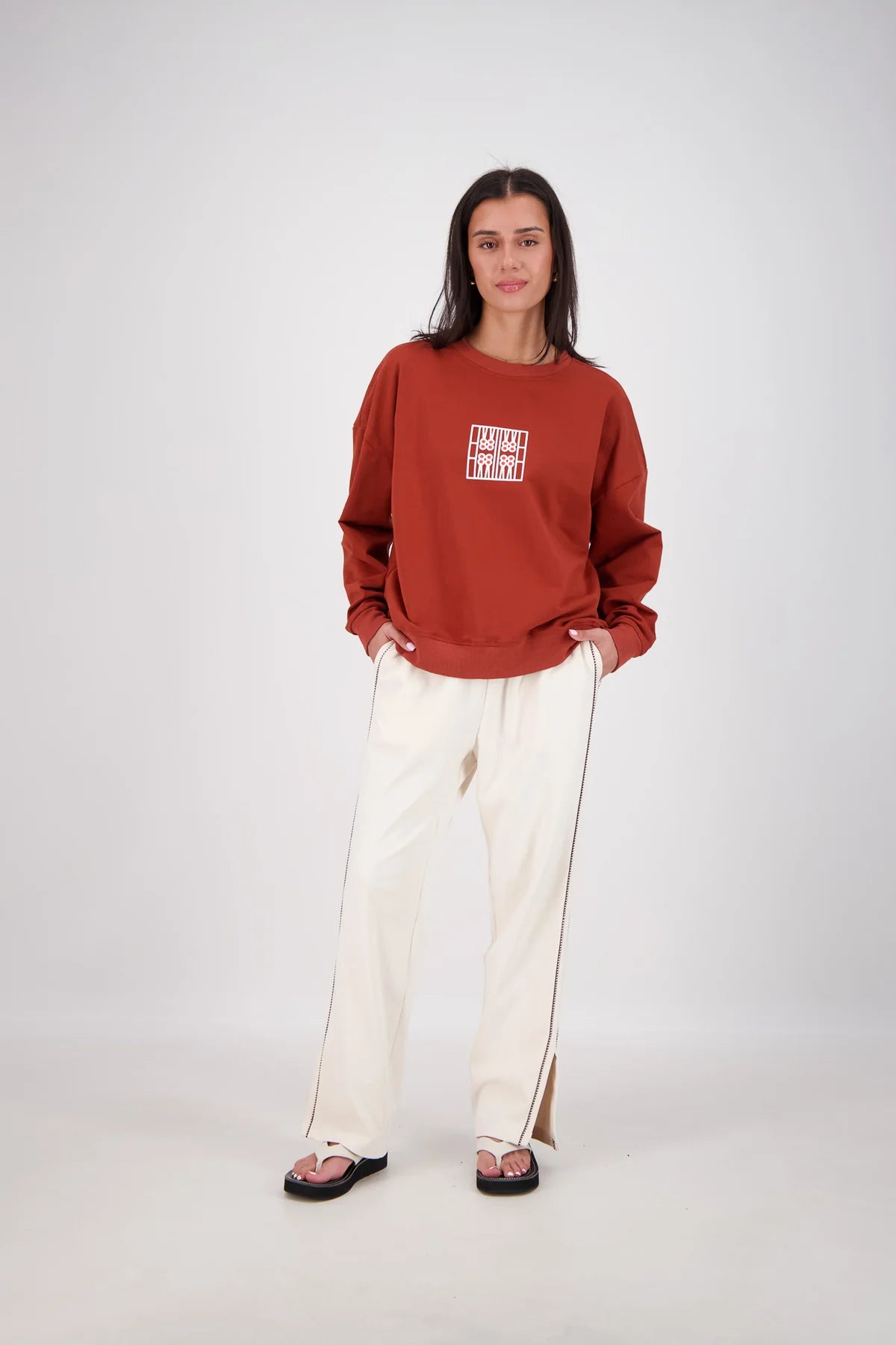 Back Home Sweatshirt | Tobacco