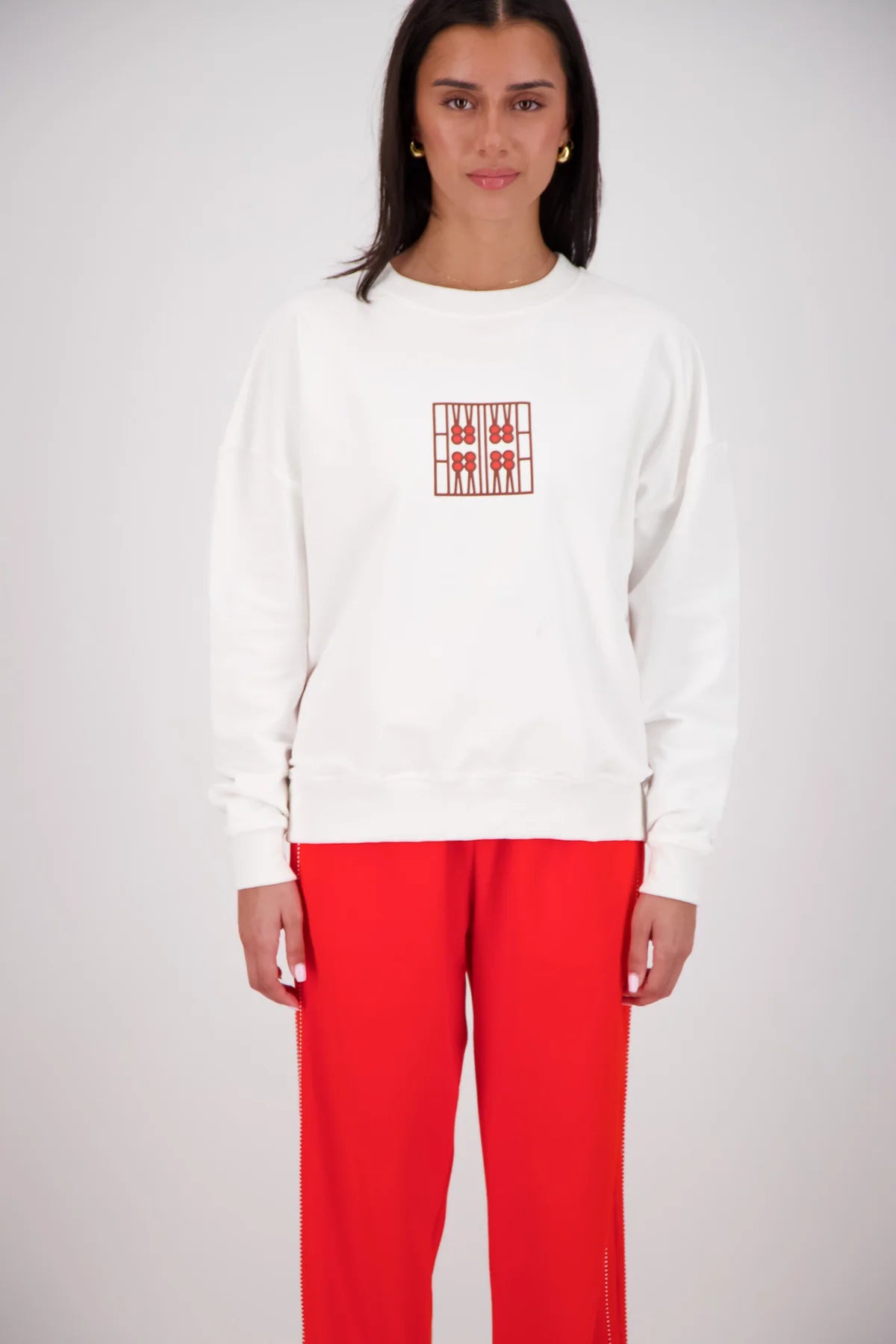 Back Home Sweatshirt | White