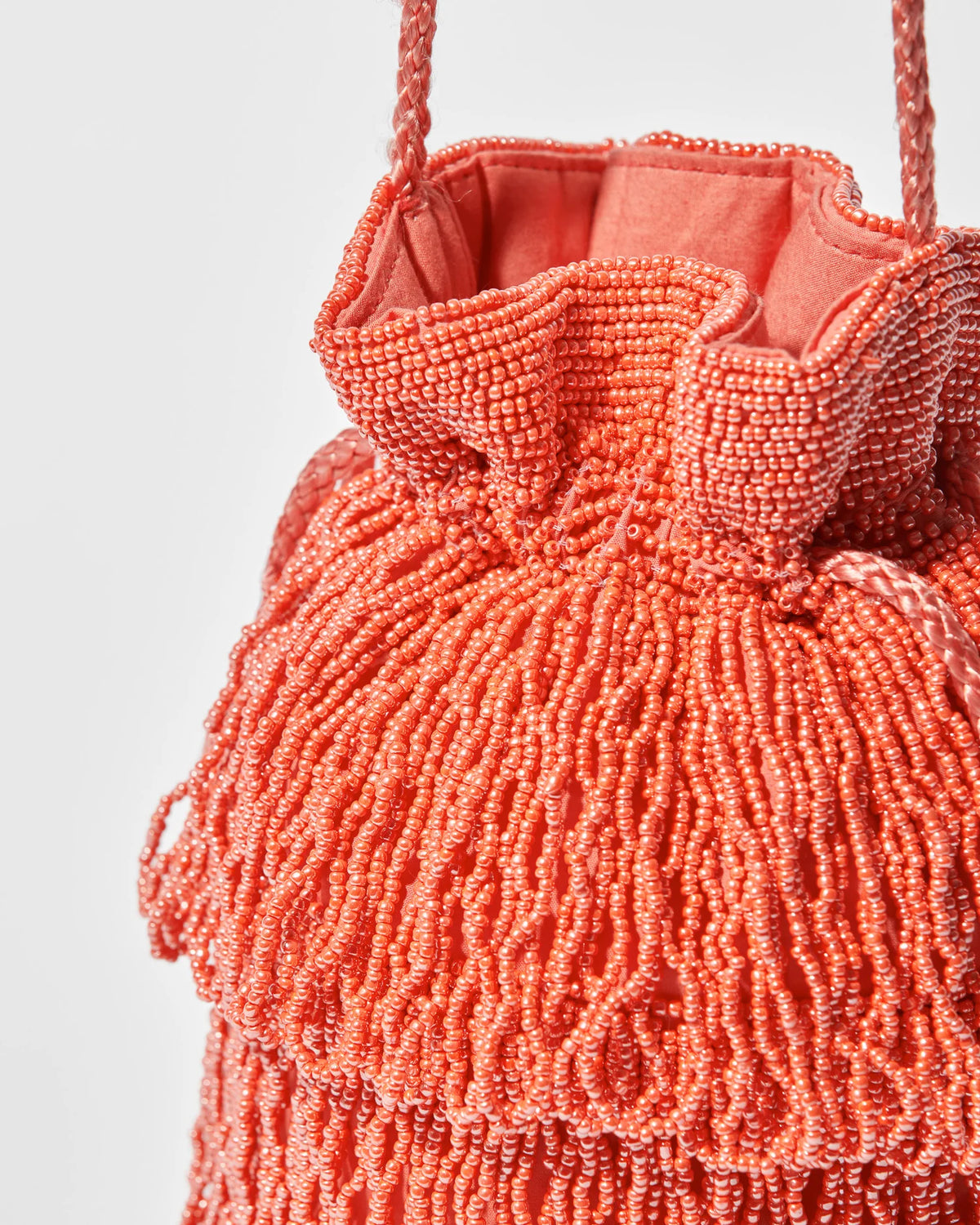 Vela Tassel Bag | Coral