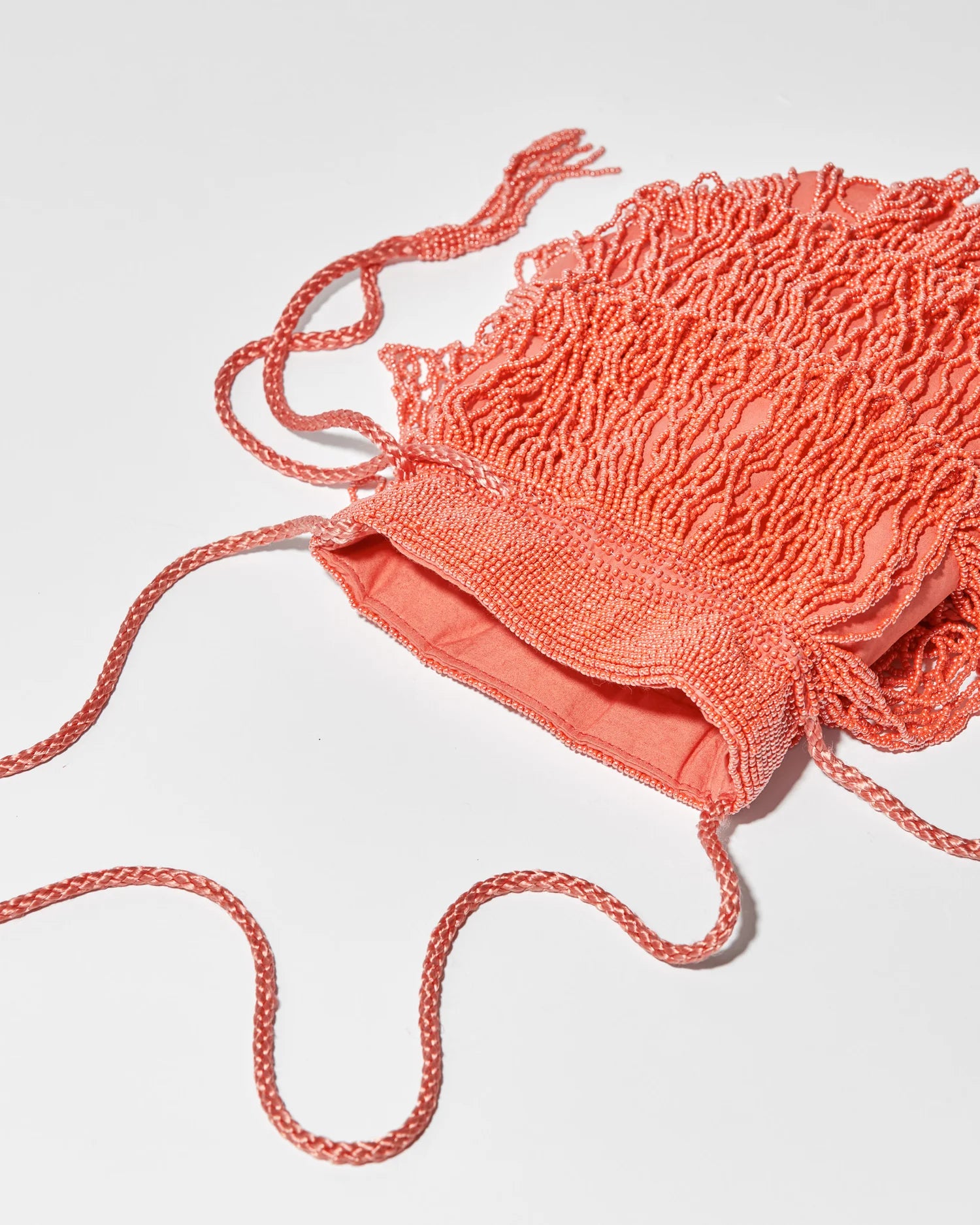 Vela Tassel Bag | Coral