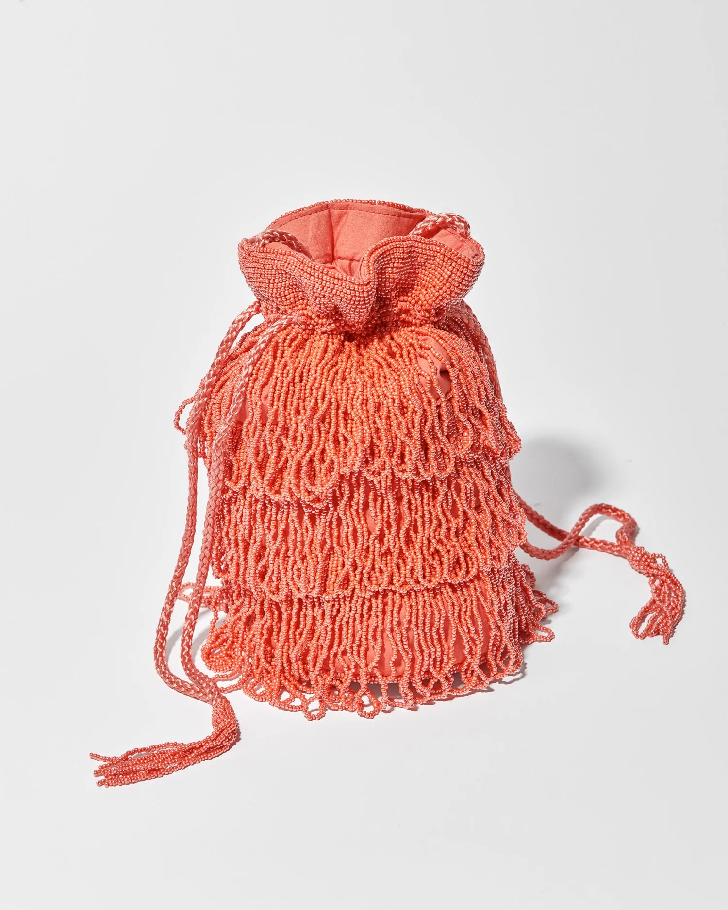 Vela Tassel Bag | Coral