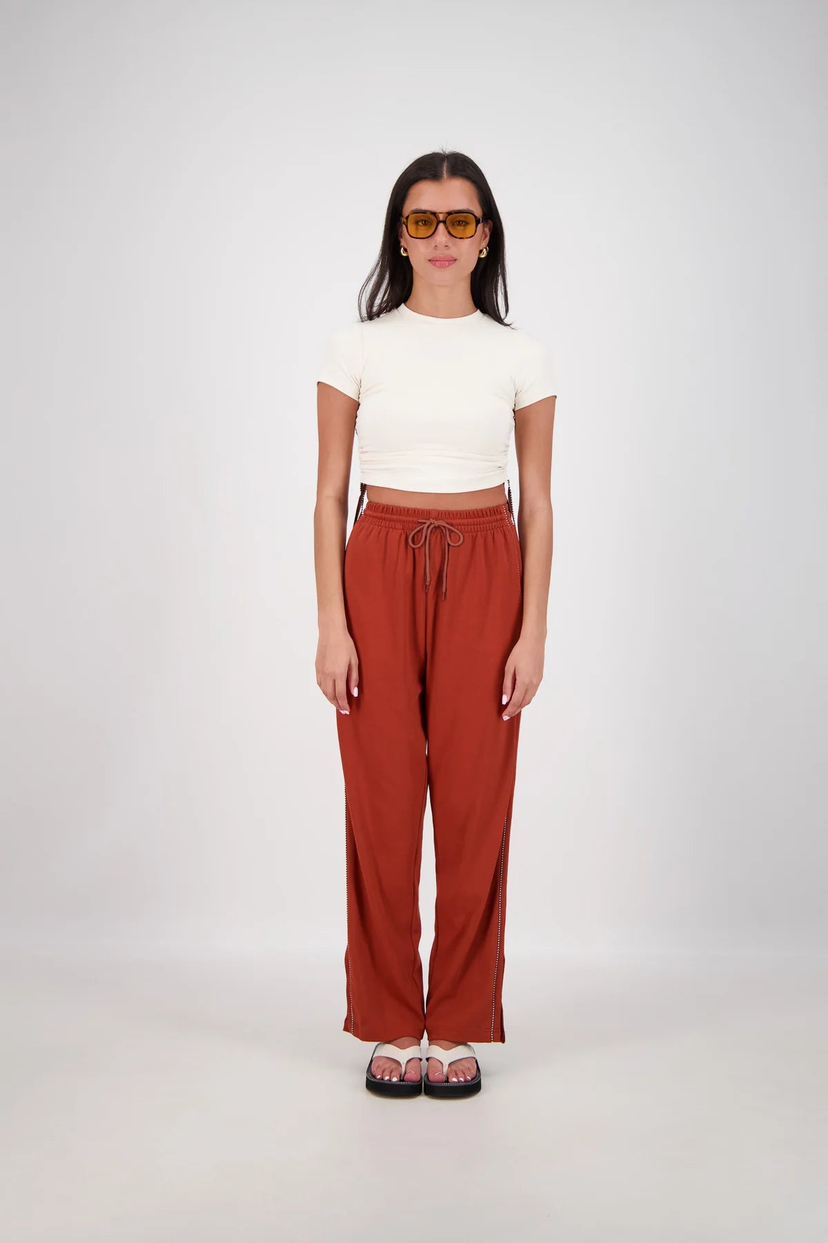 Manarola Trackpant | Tobacco
