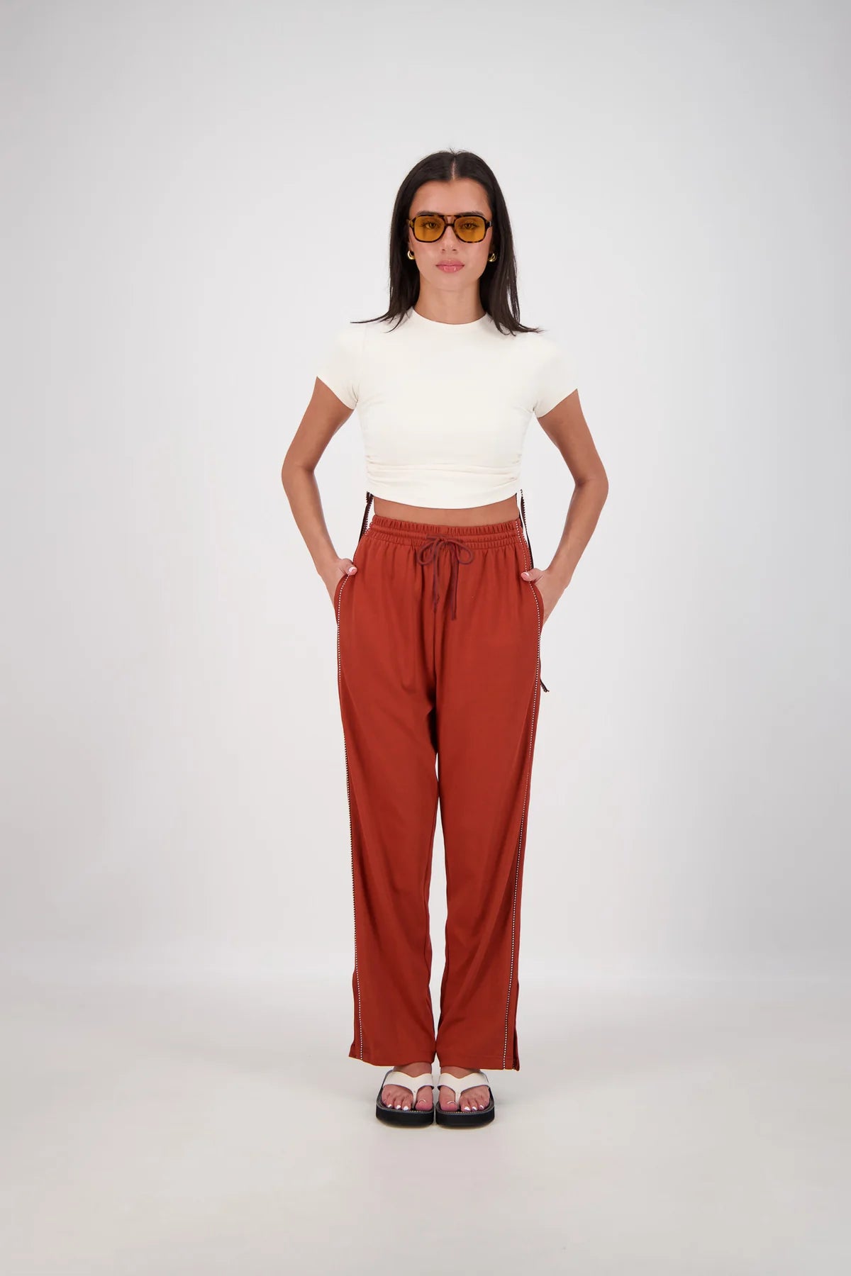 Manarola Trackpant | Tobacco