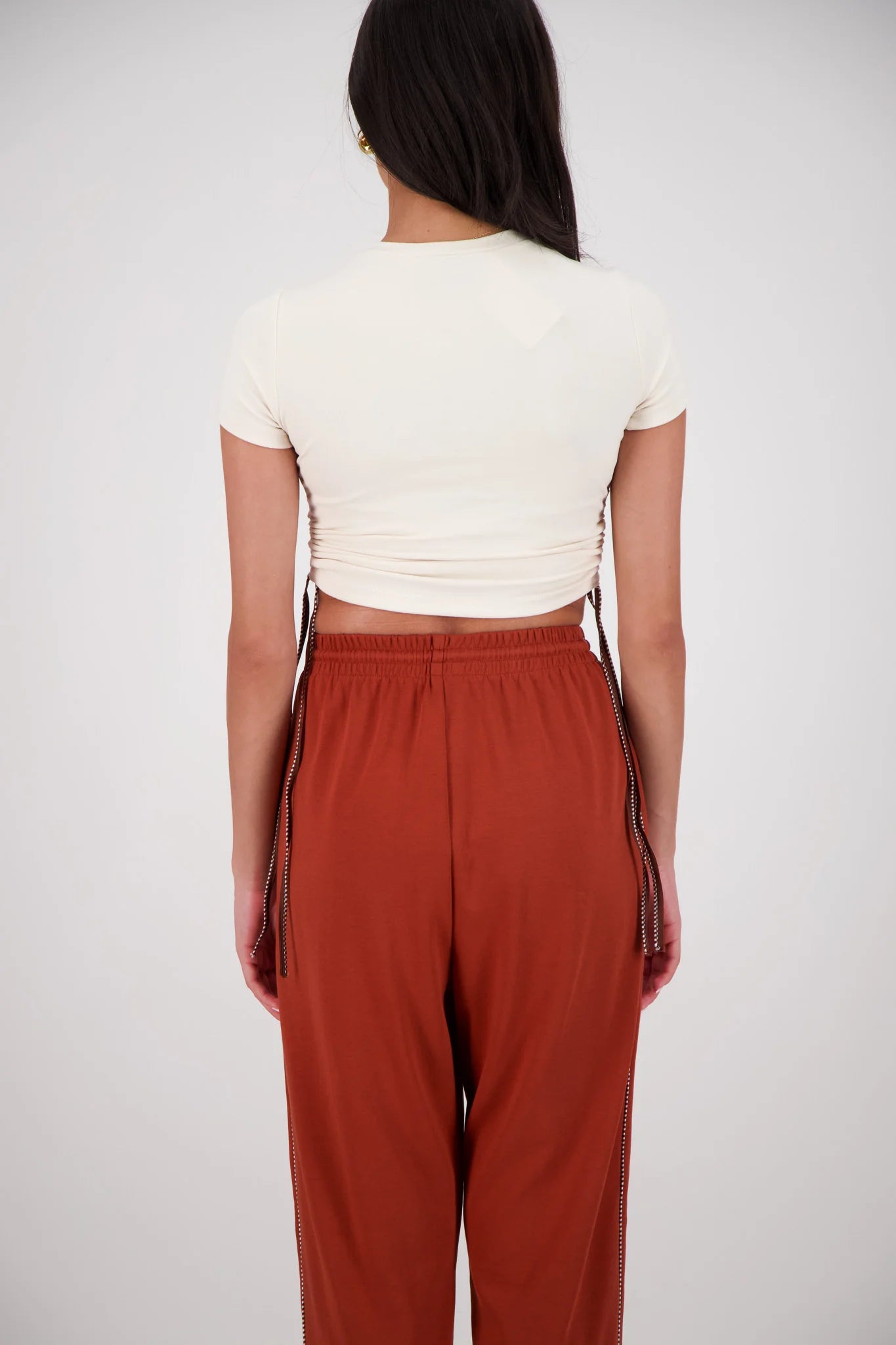 Playa Cropped T-Shirt | Oatmeal